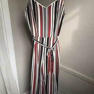 Striped Jumpsuit